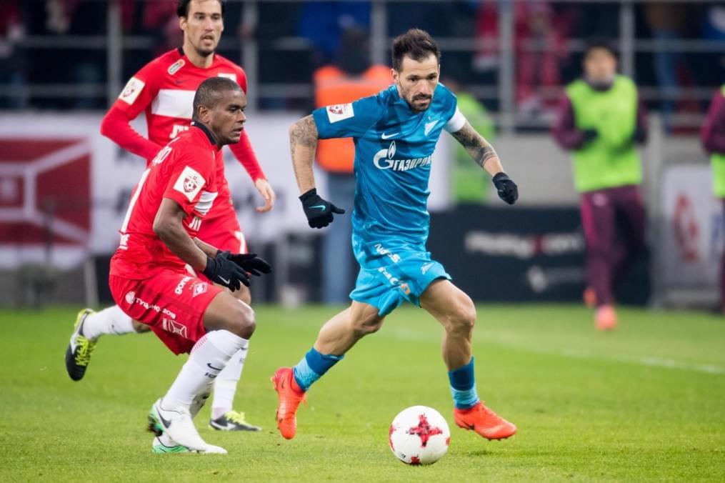 РОСГОССТРАХ-Чемпионат России 2016/17, 23-й тур, «Спартак» — «Зенит»