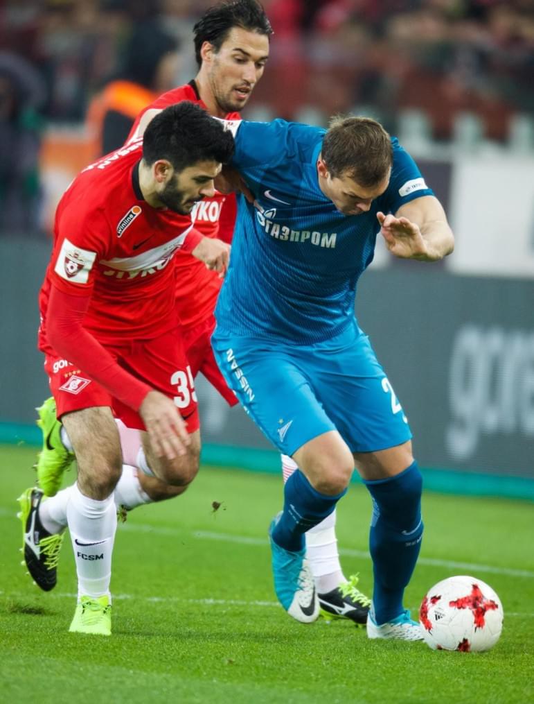 РОСГОССТРАХ-Чемпионат России 2016/17, 23-й тур, «Спартак» — «Зенит»