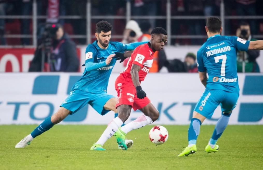 РОСГОССТРАХ-Чемпионат России 2016/17, 23-й тур, «Спартак» — «Зенит»