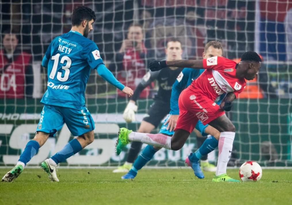 РОСГОССТРАХ-Чемпионат России 2016/17, 23-й тур, «Спартак» — «Зенит»