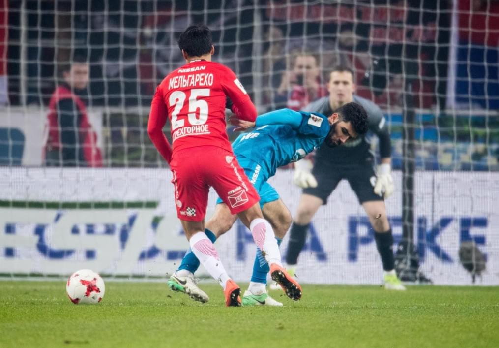 РОСГОССТРАХ-Чемпионат России 2016/17, 23-й тур, «Спартак» — «Зенит»