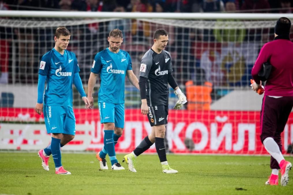 РОСГОССТРАХ-Чемпионат России 2016/17, 23-й тур, «Спартак» — «Зенит»