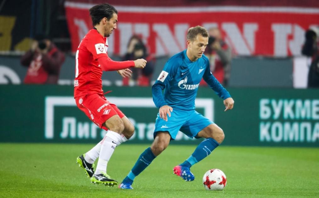 РОСГОССТРАХ-Чемпионат России 2016/17, 23-й тур, «Спартак» — «Зенит»