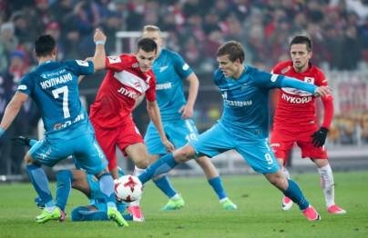 РОСГОССТРАХ-Чемпионат России 2016/17, 23-й тур, «Спартак» — «Зенит»