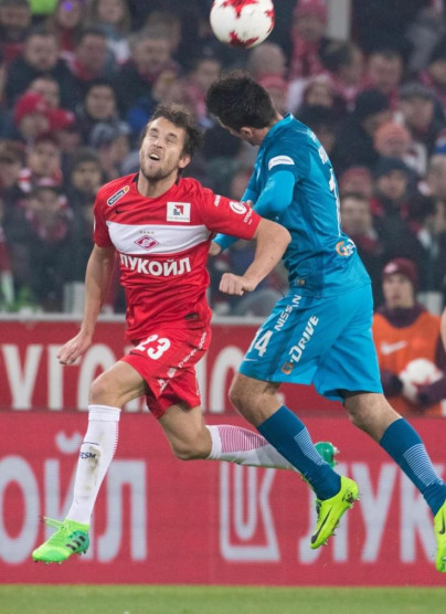 РОСГОССТРАХ-Чемпионат России 2016/17, 23-й тур, «Спартак» — «Зенит»