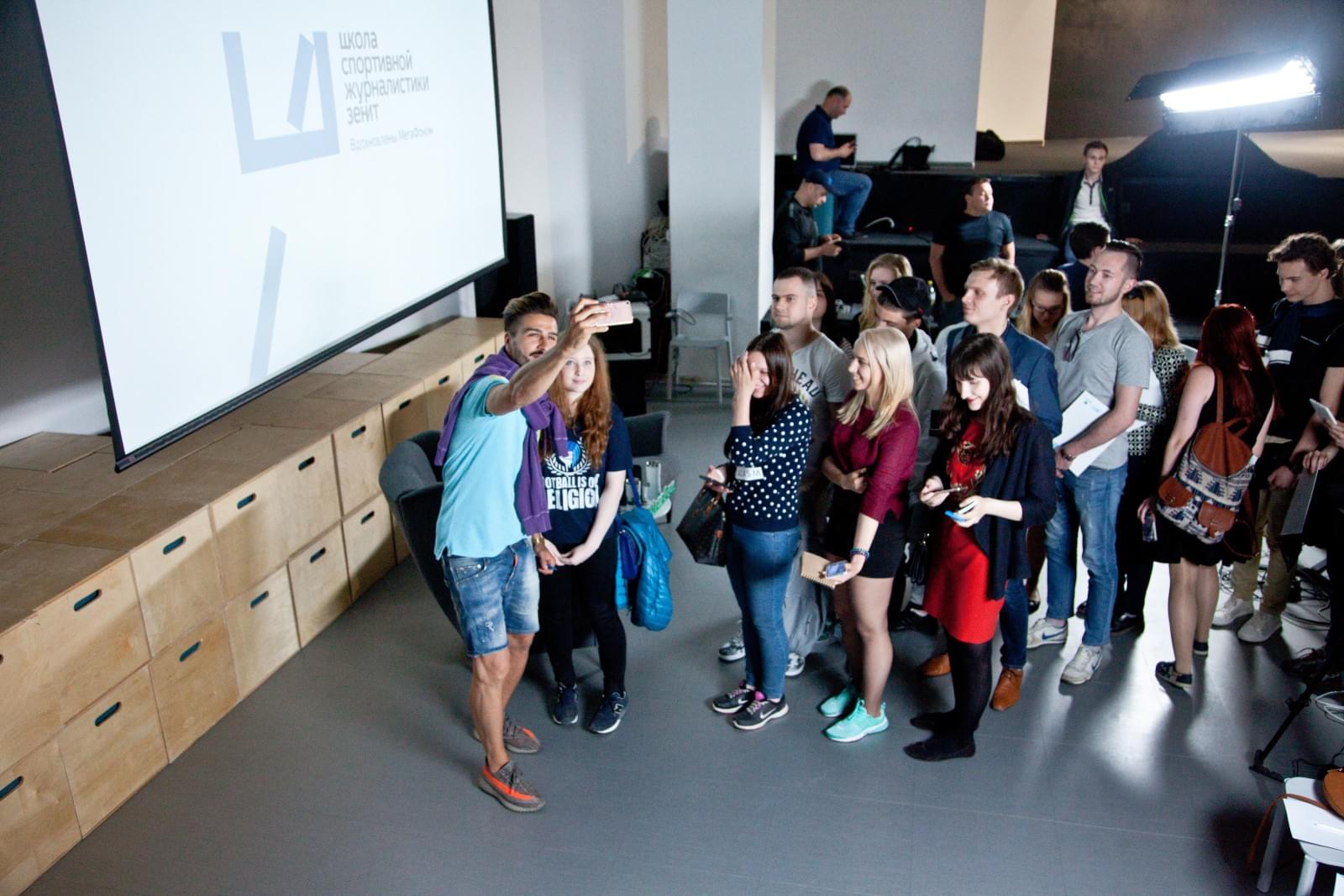 Евгений Савин провел лекцию в «Школе спортивной журналистики»