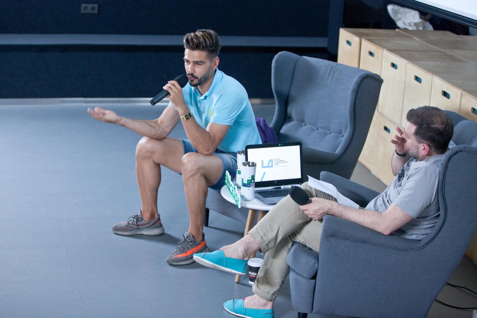 Евгений Савин провел лекцию в «Школе спортивной журналистики»