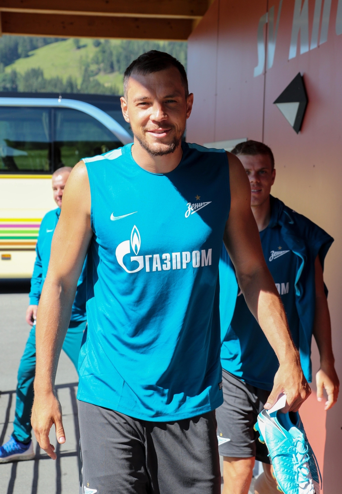 «Газпром»-тренировочные сборы в Австрии: 19 июня, утренняя тренировка