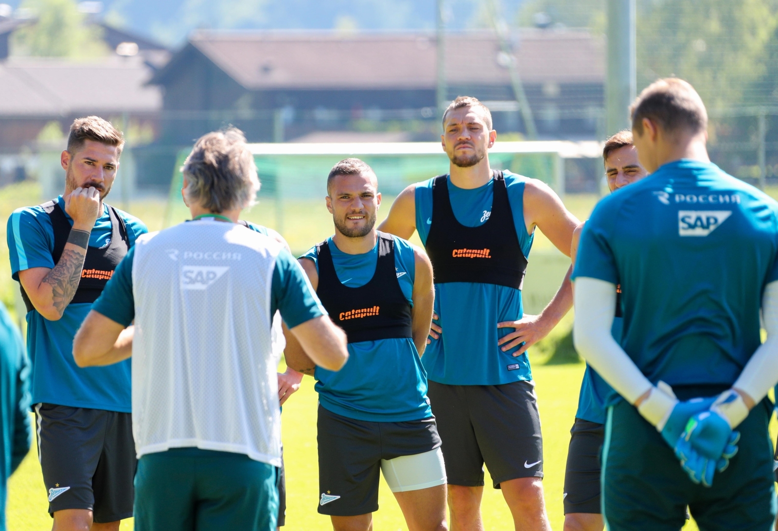 «Газпром»-тренировочные сборы в Австрии: 19 июня, утренняя тренировка