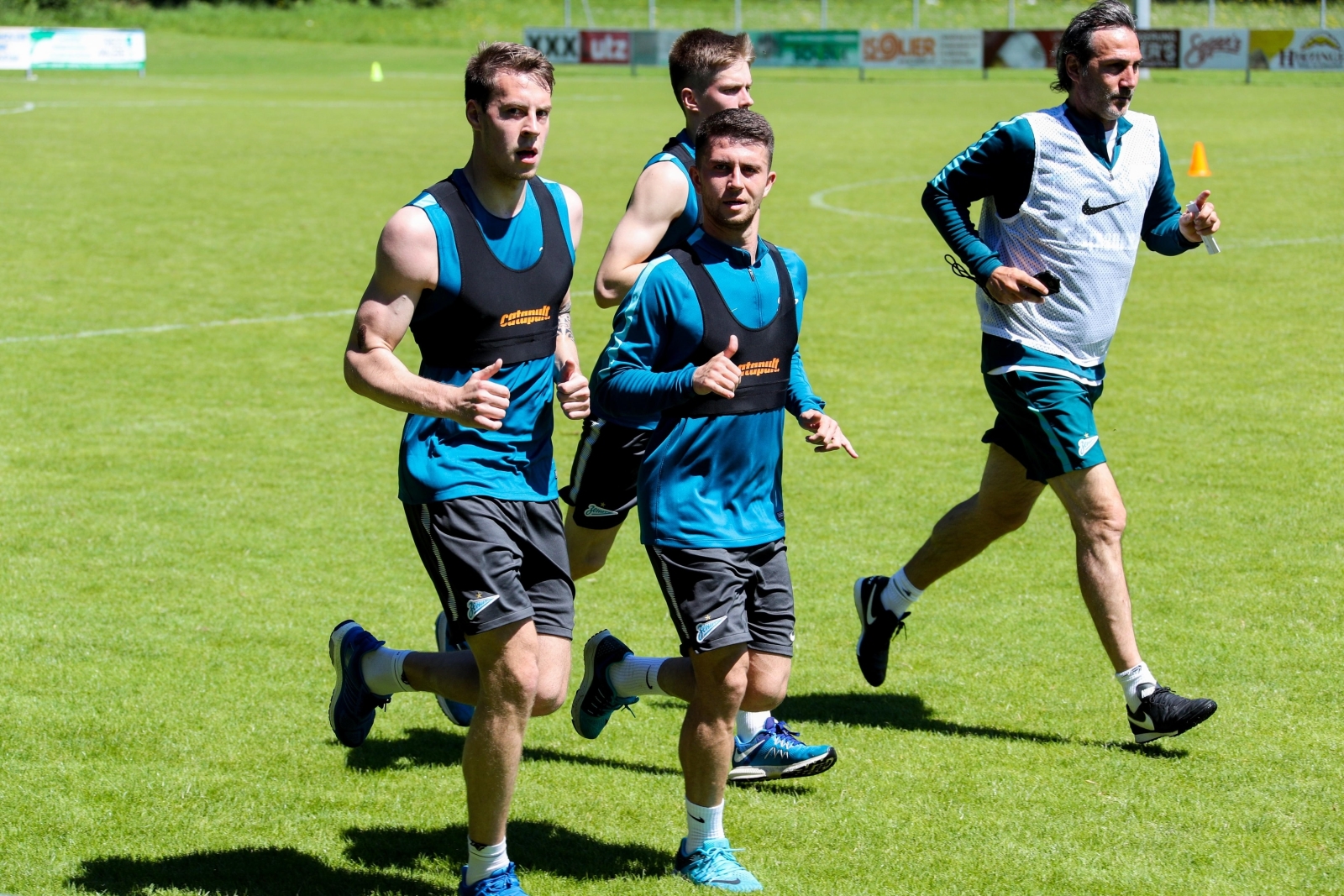 «Газпром»-тренировочные сборы в Австрии: 19 июня, утренняя тренировка