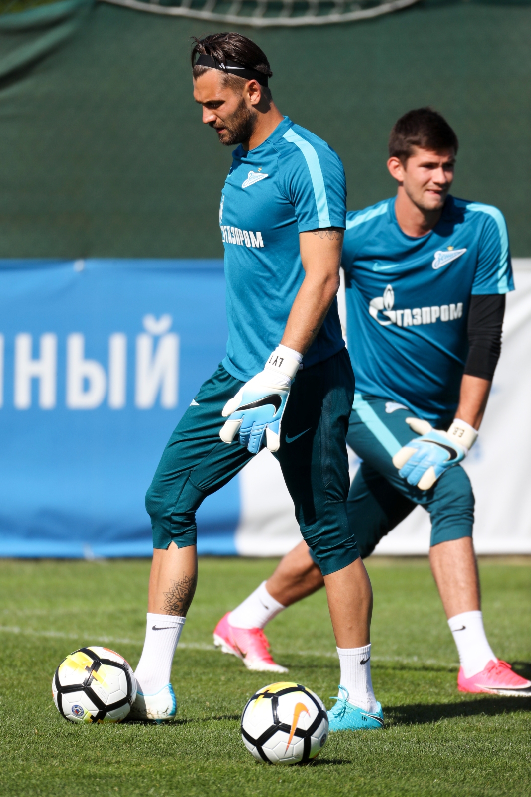 «Газпром»-тренировочные сборы в Австрии: 19 июня, вечерняя тренировка