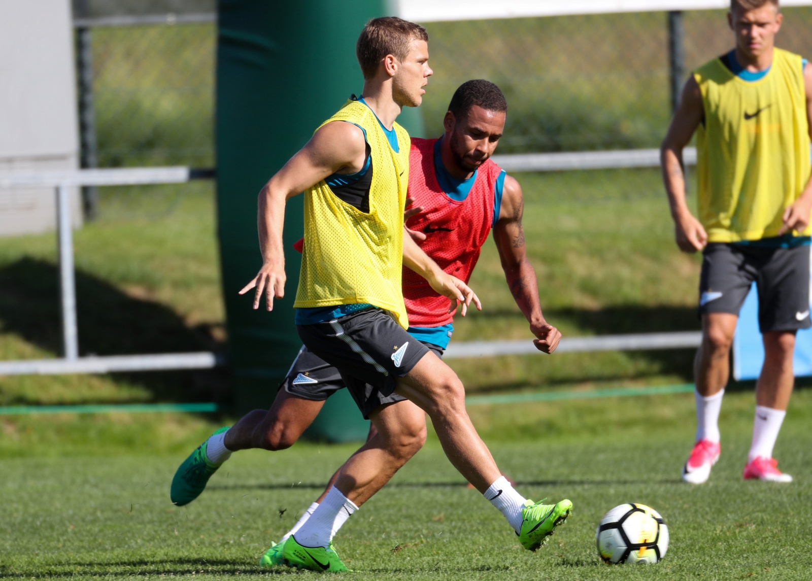 «Газпром»-тренировочные сборы в Австрии: 19 июня, вечерняя тренировка