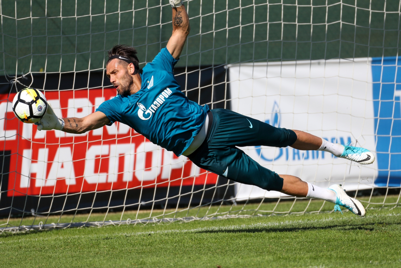 «Газпром»-тренировочные сборы в Австрии: 19 июня, вечерняя тренировка