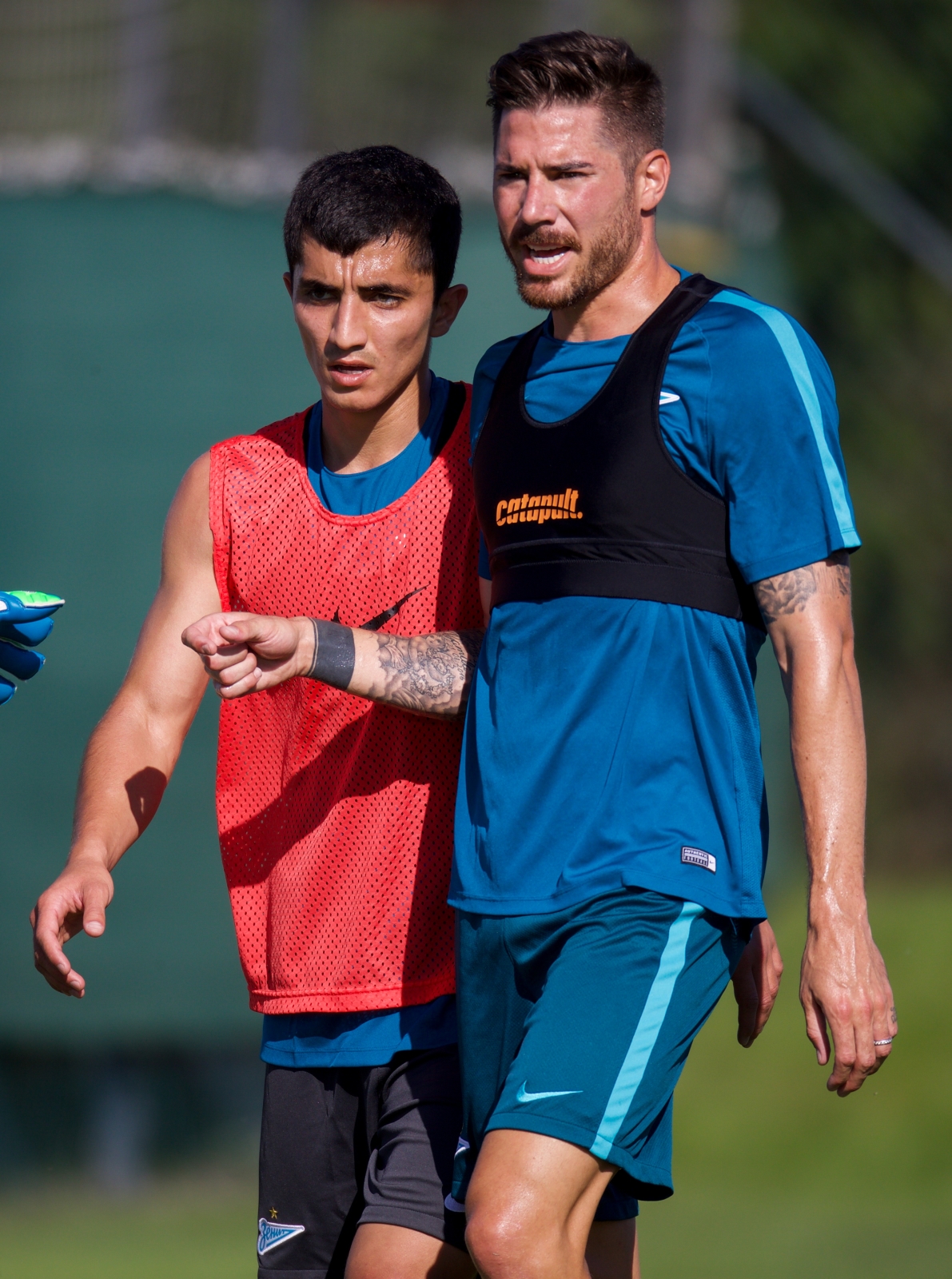 «Газпром»-тренировочные сборы в Австрии: 19 июня, вечерняя тренировка