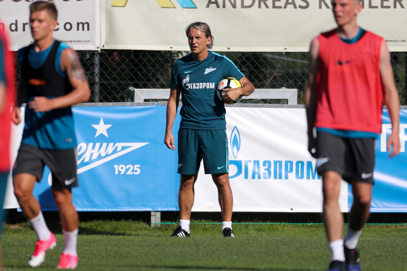 «Газпром»-тренировочные сборы в Австрии: 19 июня, вечерняя тренировка