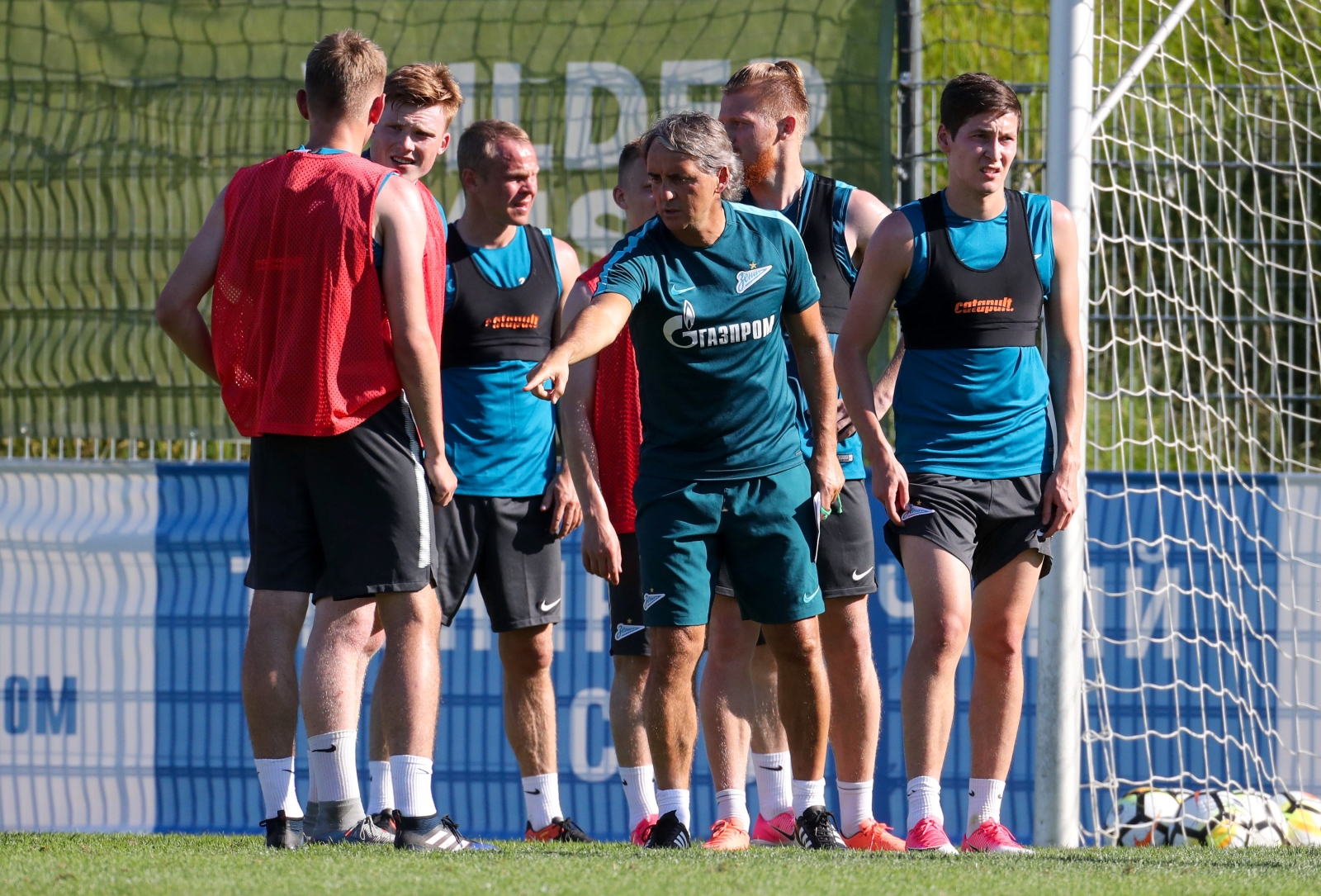 «Газпром»-тренировочные сборы в Австрии: 19 июня, вечерняя тренировка