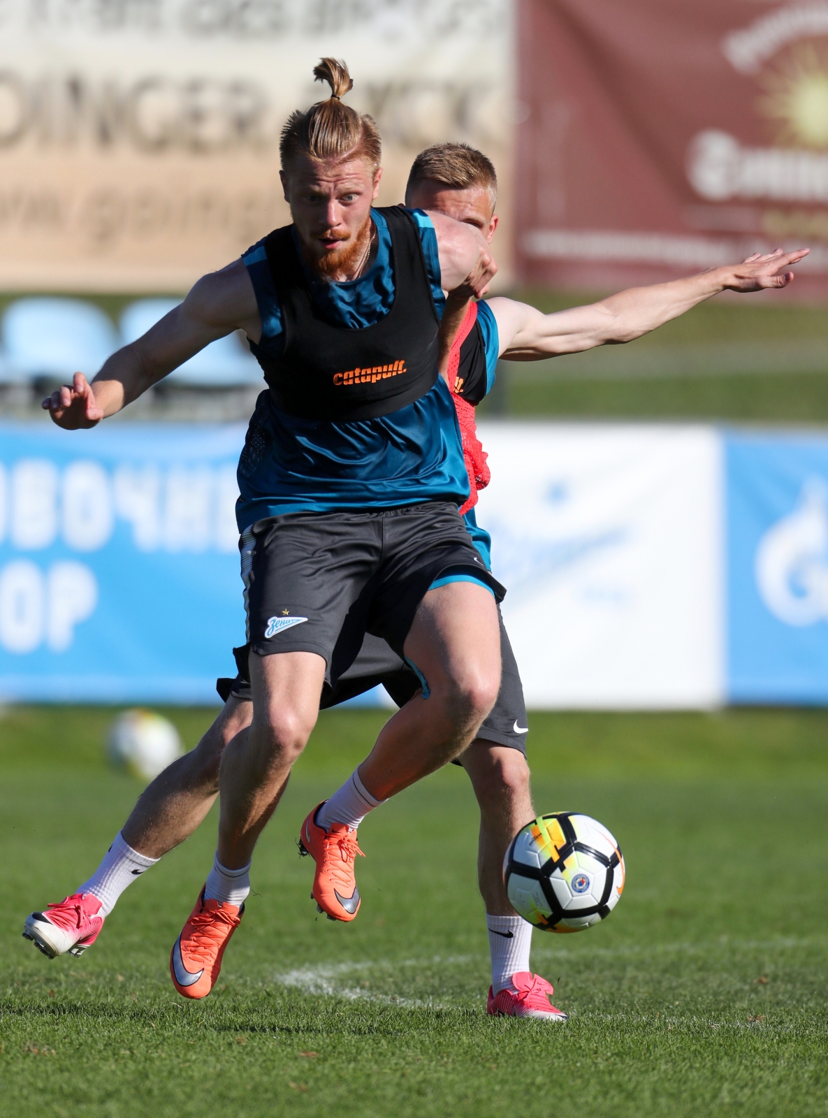 «Газпром»-тренировочные сборы в Австрии: 19 июня, вечерняя тренировка