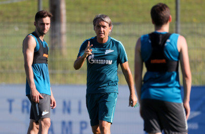 «Газпром»-тренировочные сборы в Австрии: 19 июня, вечерняя тренировка