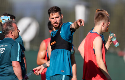 «Газпром»-тренировочные сборы в Австрии: 19 июня, вечерняя тренировка