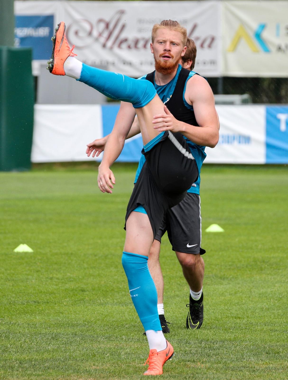 «Газпром»-тренировочные сборы в Австрии: 20 июня, вечерняя тренировка