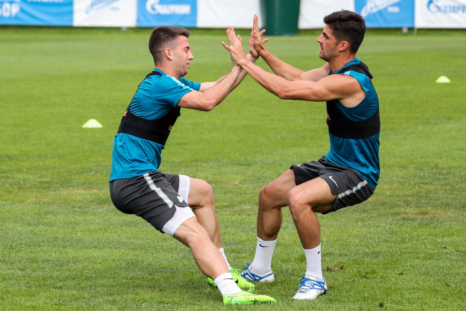 «Газпром»-тренировочные сборы в Австрии: 20 июня, вечерняя тренировка