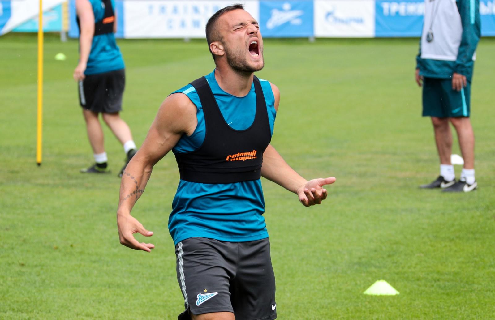 «Газпром»-тренировочные сборы в Австрии: 20 июня, вечерняя тренировка