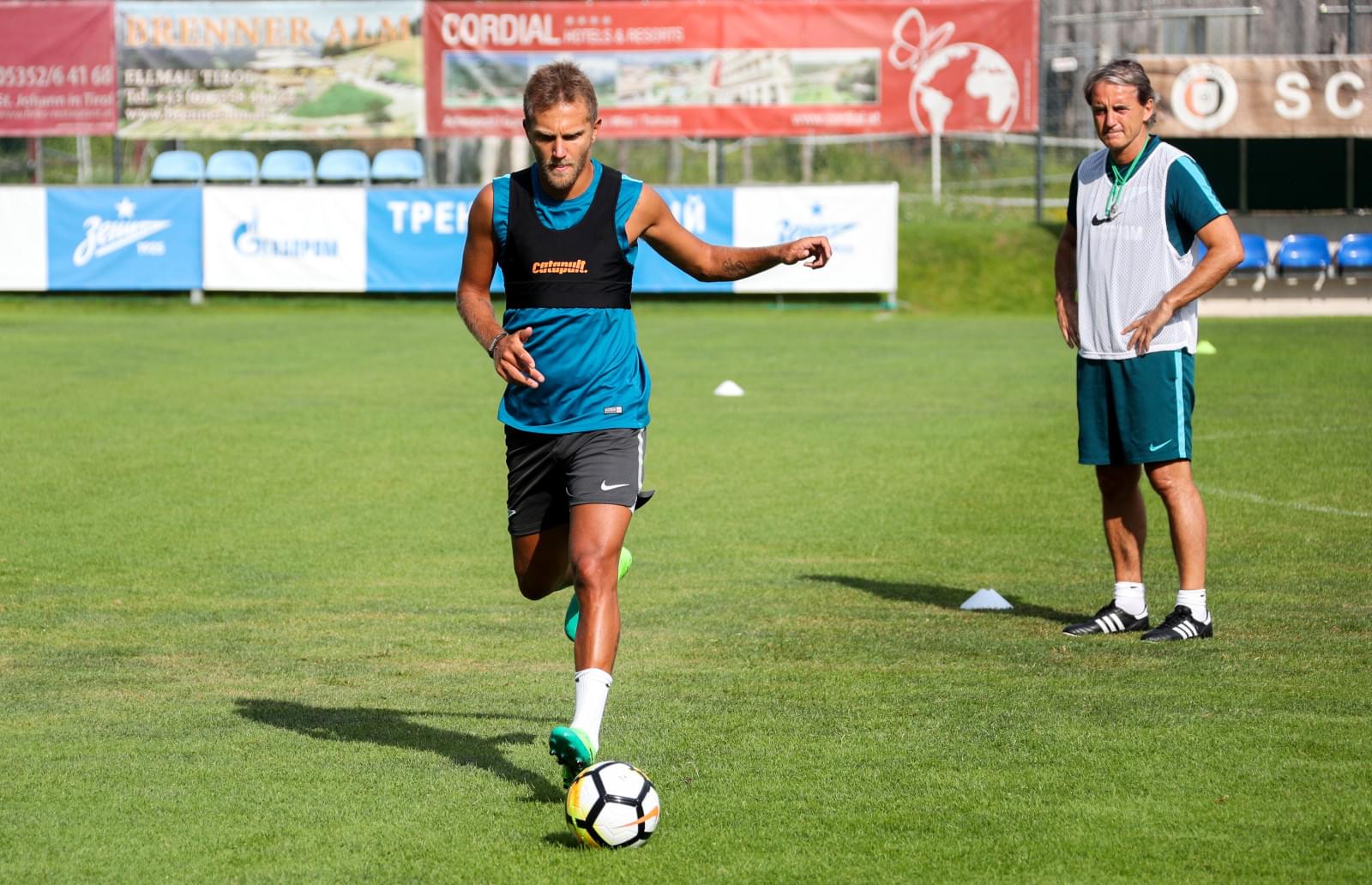 «Газпром»-тренировочные сборы в Австрии: 20 июня, вечерняя тренировка