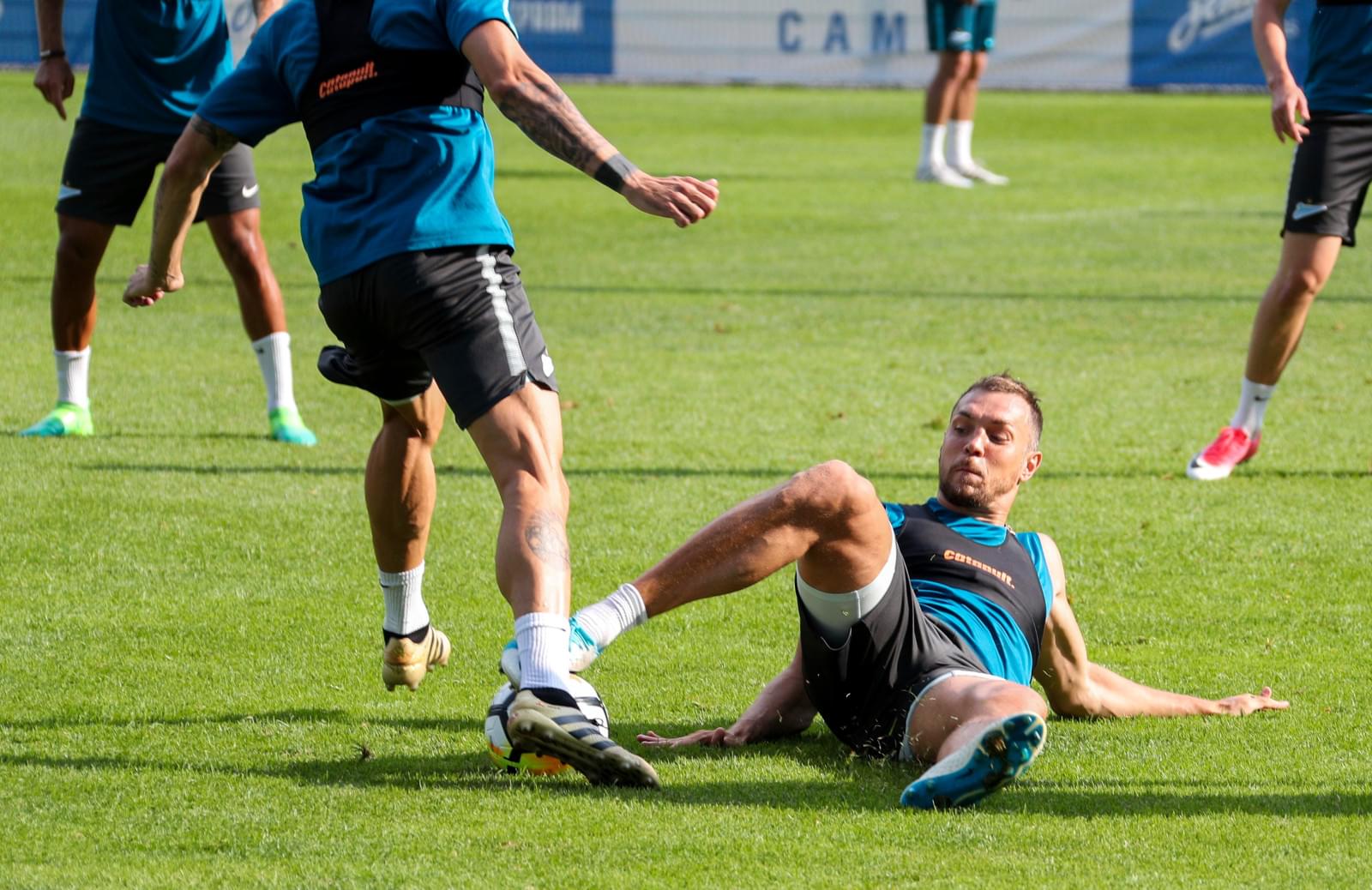 «Газпром»-тренировочные сборы в Австрии: 20 июня, вечерняя тренировка