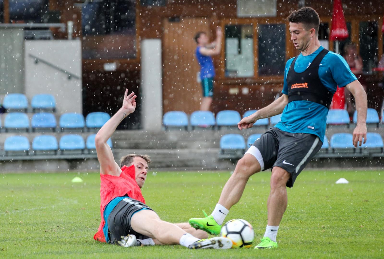 «Газпром»-тренировочные сборы в Австрии: 20 июня, вечерняя тренировка