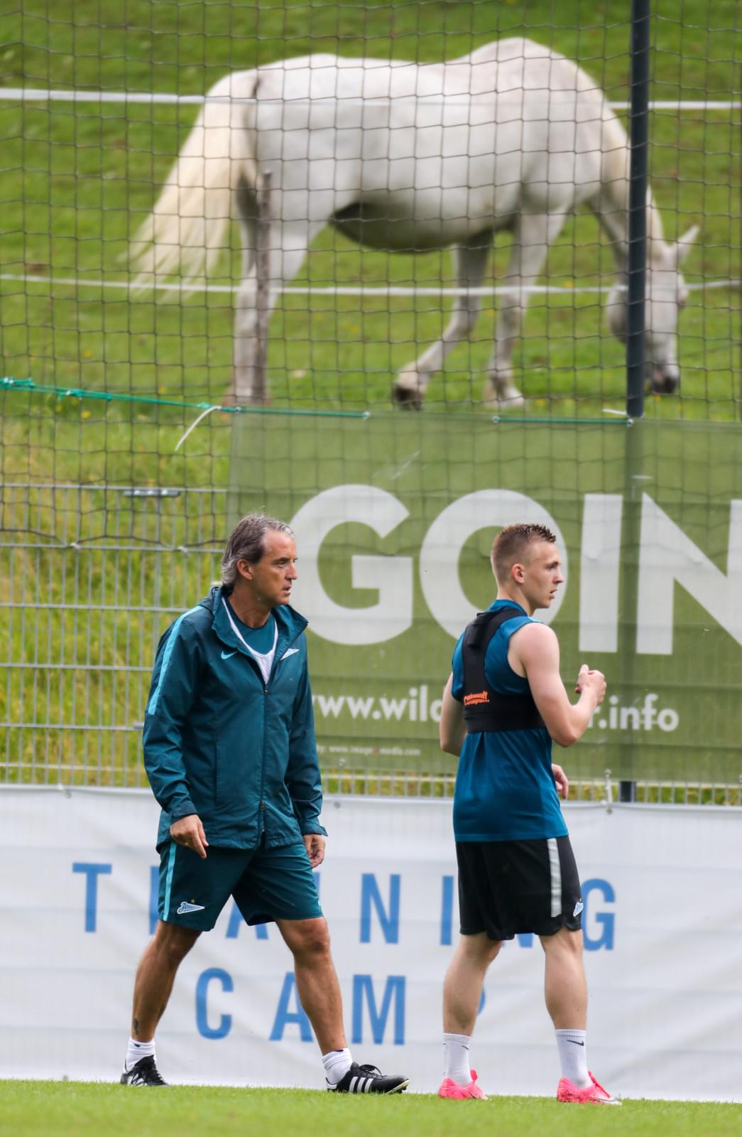 «Газпром»-тренировочные сборы в Австрии: 20 июня, вечерняя тренировка