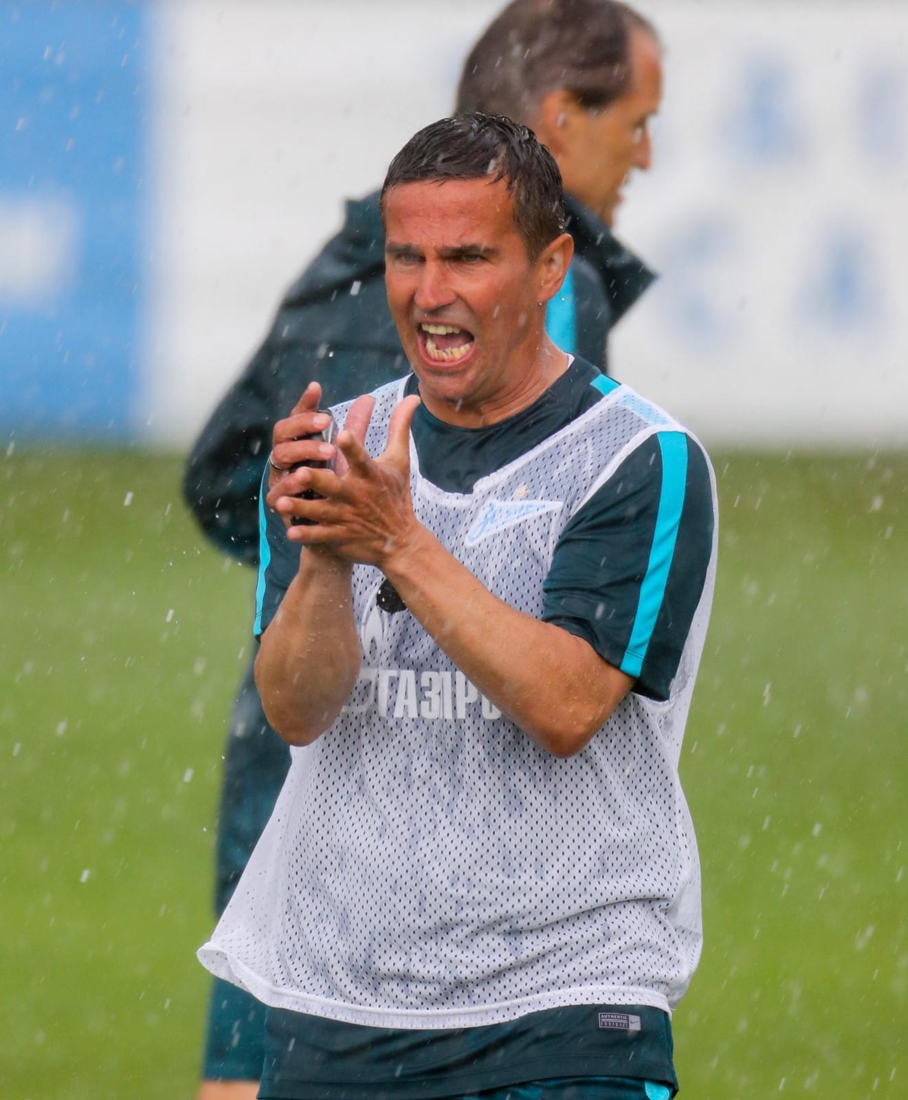 «Газпром»-тренировочные сборы в Австрии: 20 июня, вечерняя тренировка