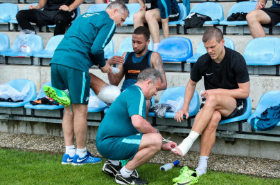 «Газпром»-тренировочные сборы в Австрии: 20 июня, вечерняя тренировка