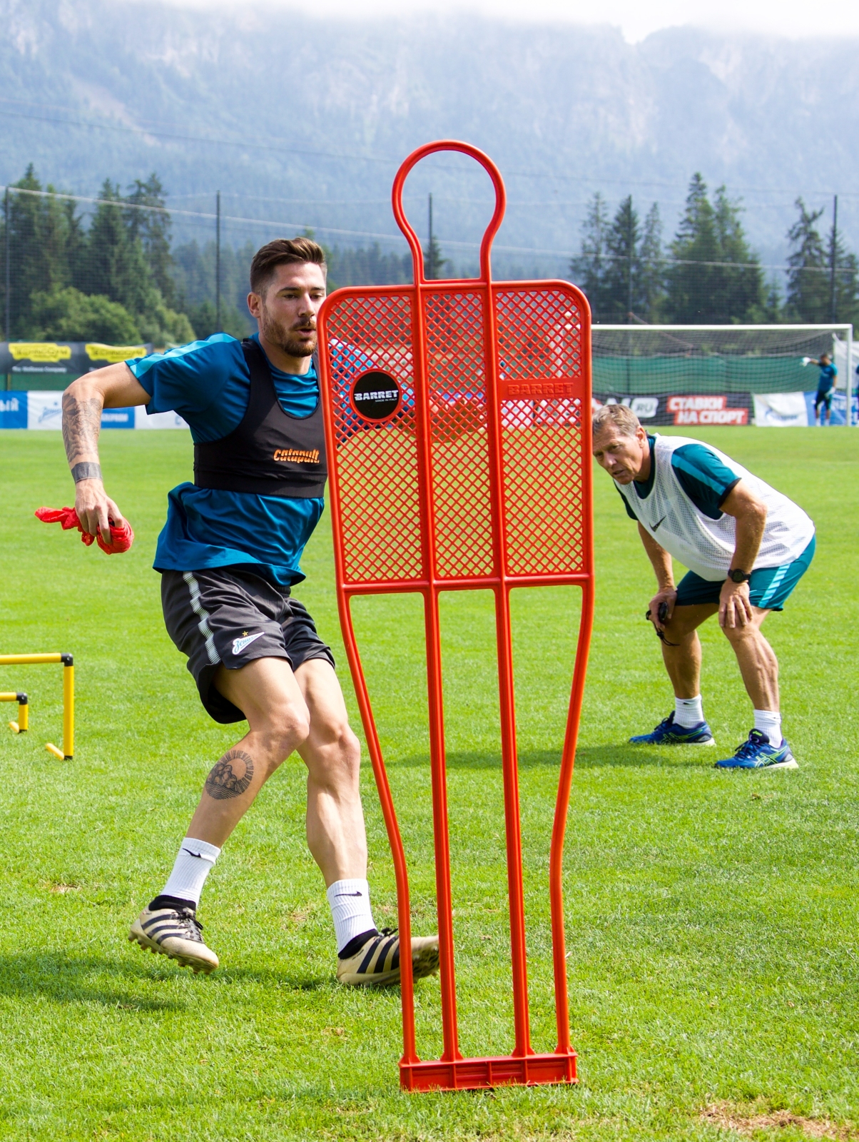 «Газпром»-тренировочные сборы в Австрии: 21 июня, утренняя тренировка