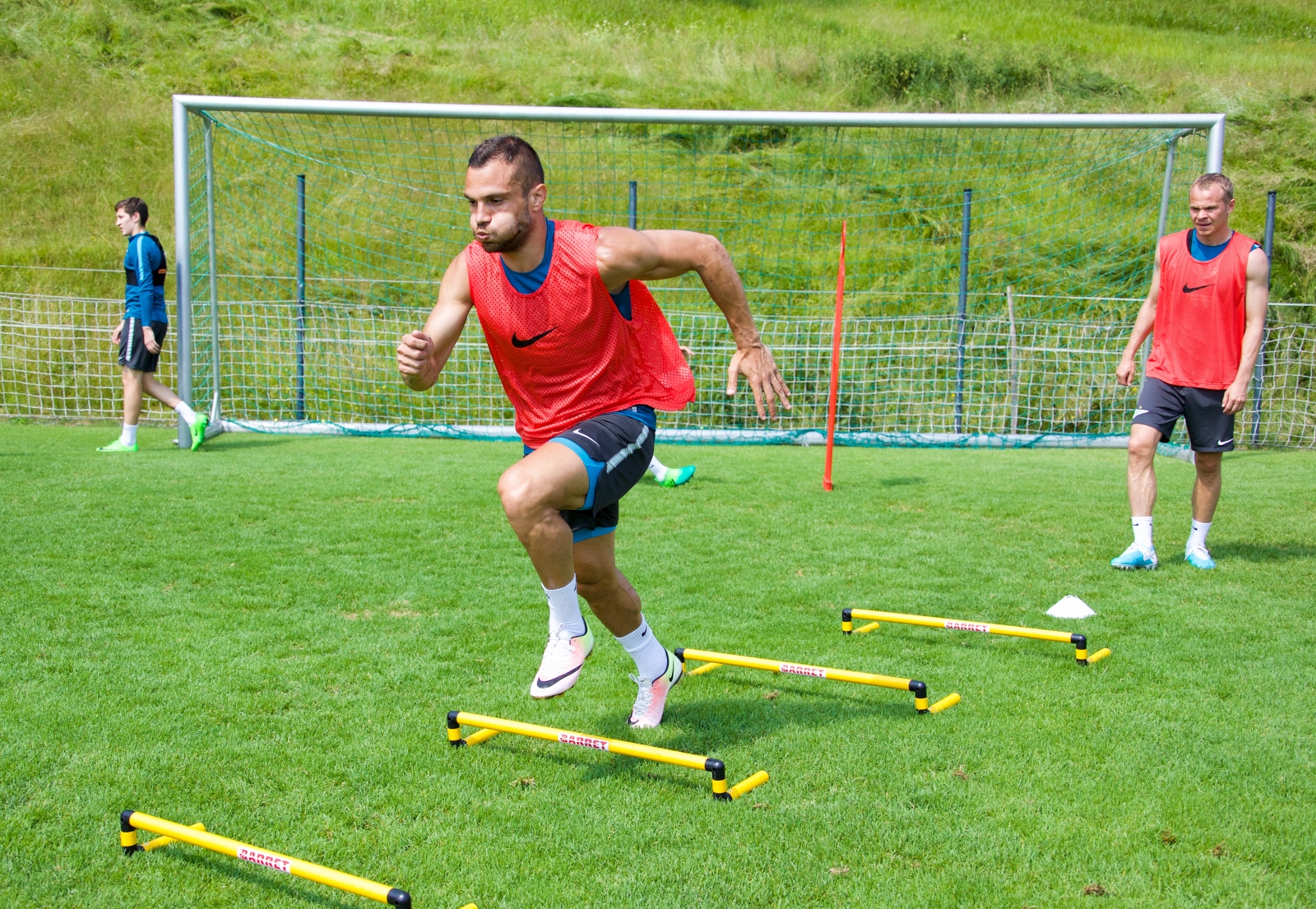 «Газпром»-тренировочные сборы в Австрии: 21 июня, утренняя тренировка