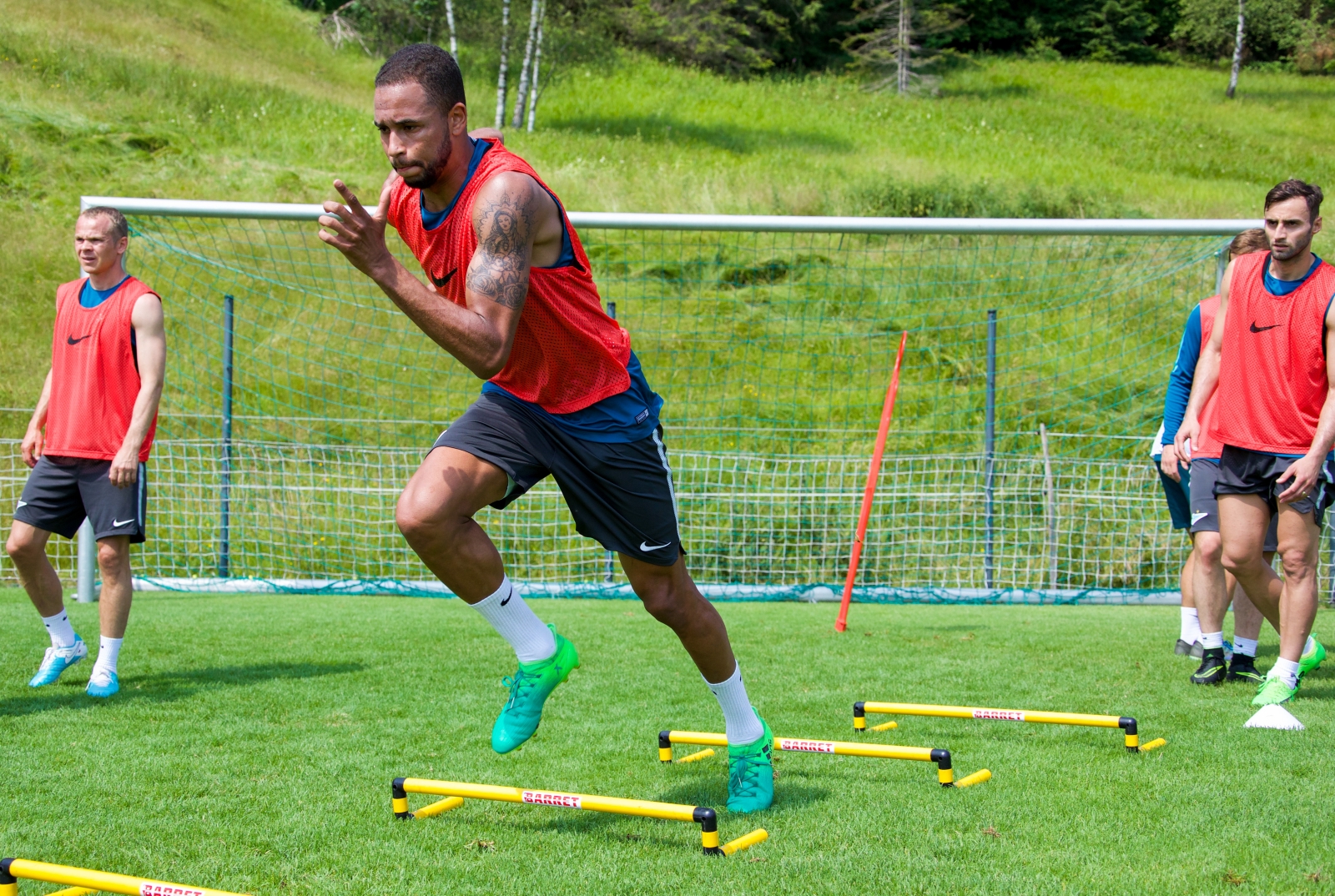 «Газпром»-тренировочные сборы в Австрии: 21 июня, утренняя тренировка