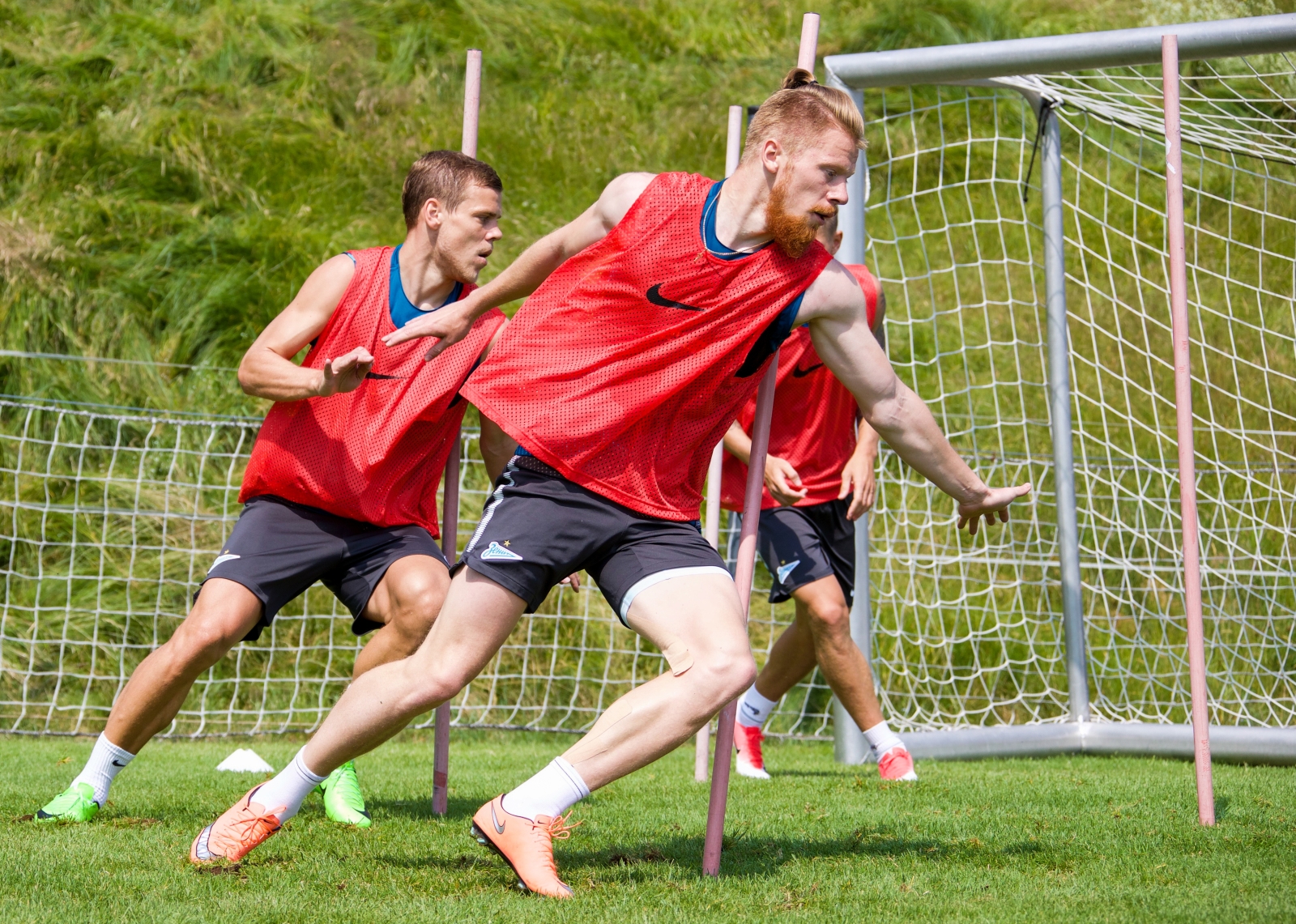 «Газпром»-тренировочные сборы в Австрии: 21 июня, утренняя тренировка