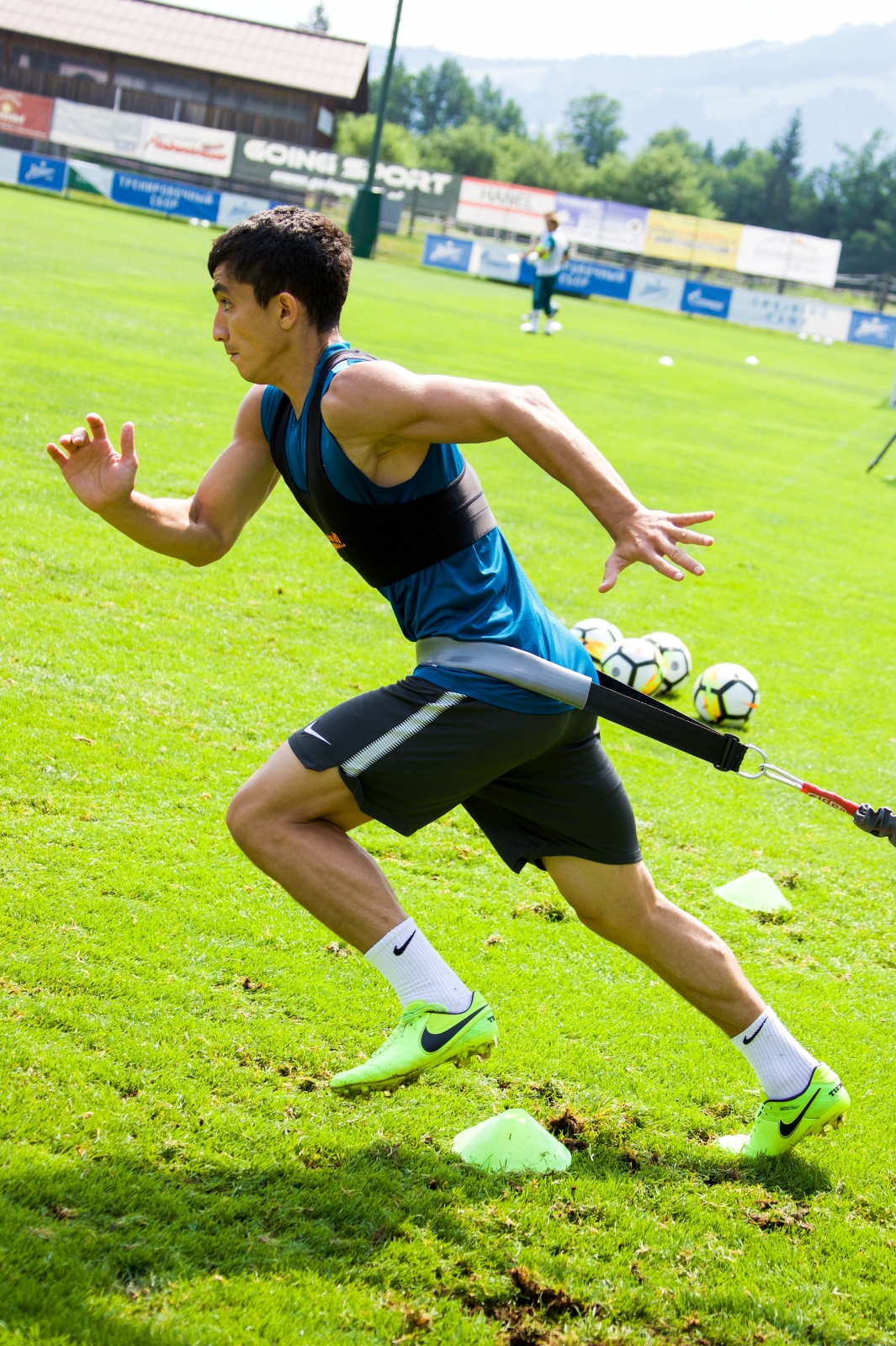 «Газпром»-тренировочные сборы в Австрии: 21 июня, утренняя тренировка