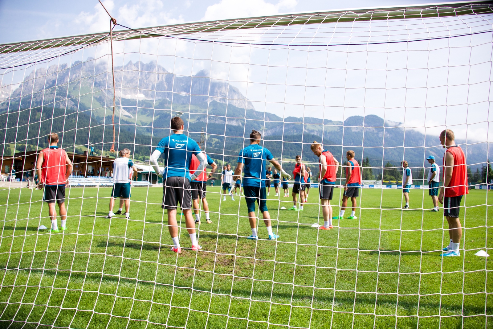 «Газпром»-тренировочные сборы в Австрии: 21 июня, утренняя тренировка