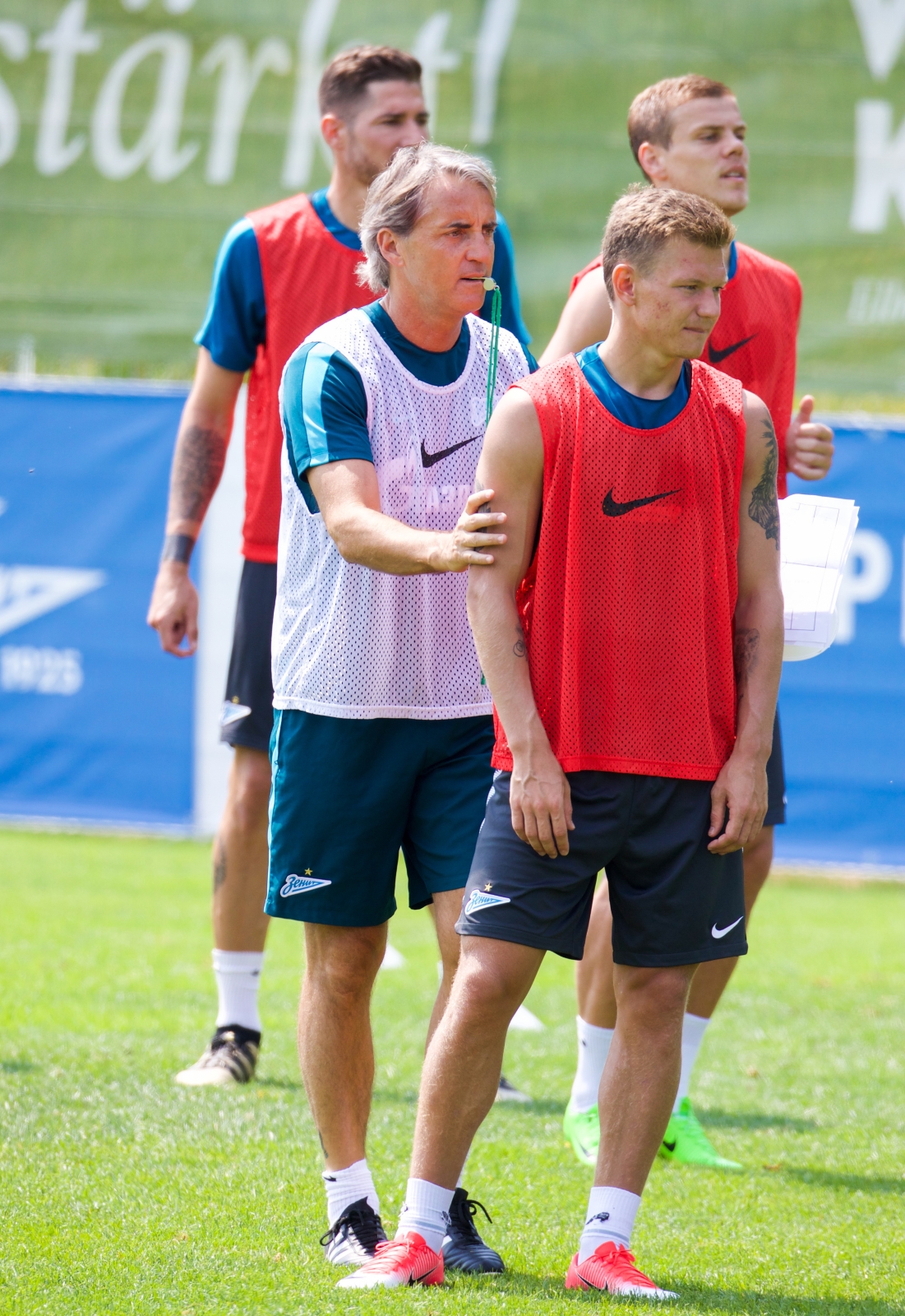 «Газпром»-тренировочные сборы в Австрии: 21 июня, утренняя тренировка