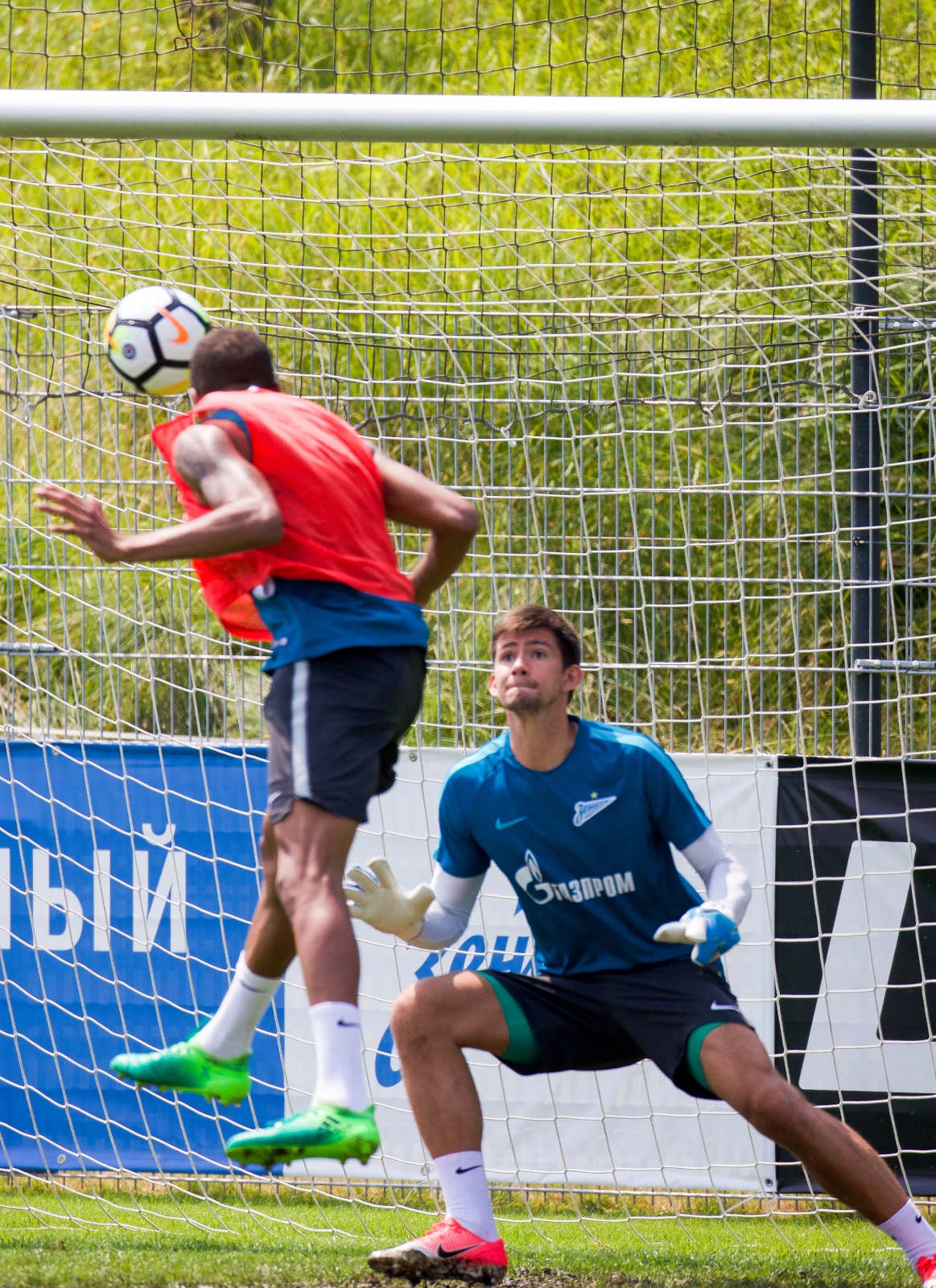 «Газпром»-тренировочные сборы в Австрии: 21 июня, утренняя тренировка