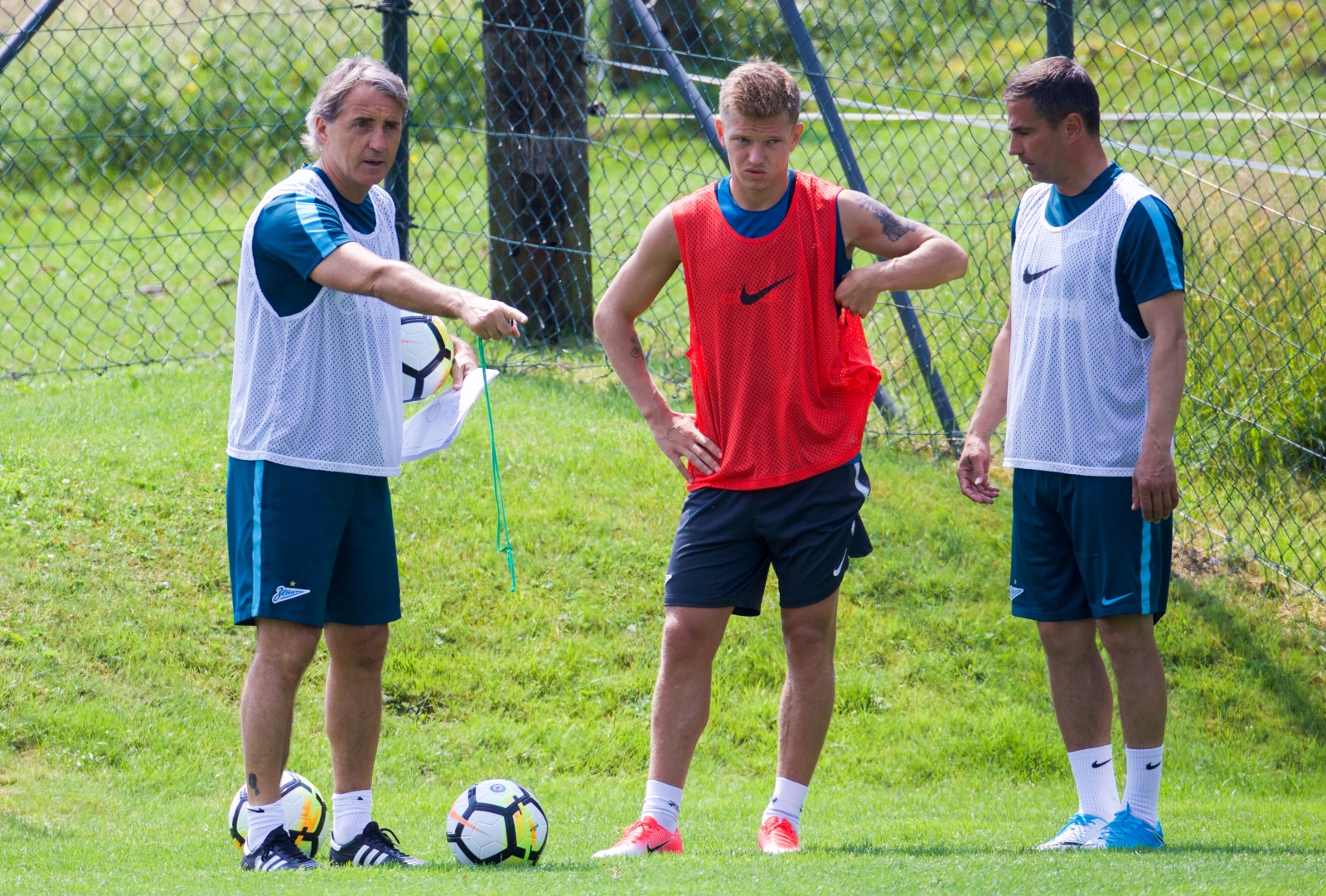 «Газпром»-тренировочные сборы в Австрии: 21 июня, утренняя тренировка