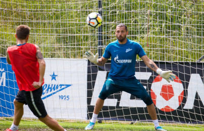 «Газпром»-тренировочные сборы в Австрии: 21 июня, утренняя тренировка