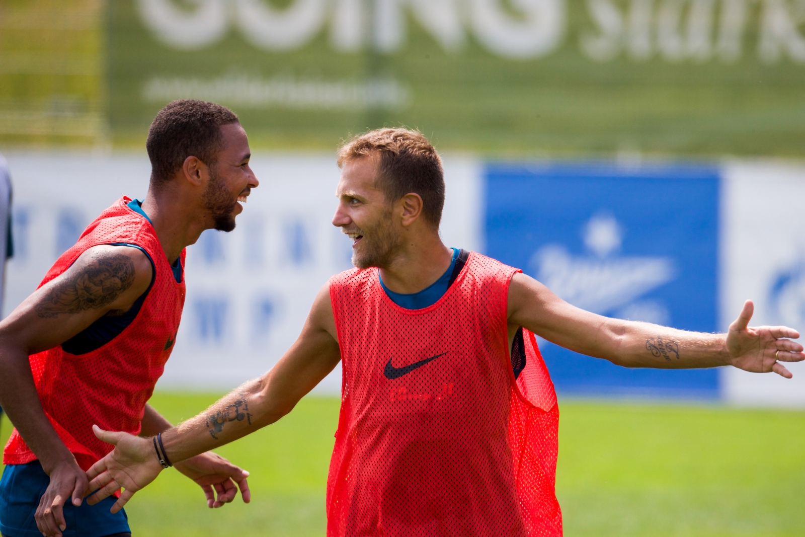 «Газпром»-тренировочные сборы в Австрии: 21 июня, утренняя тренировка