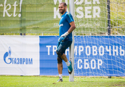 «Газпром»-тренировочные сборы в Австрии: 21 июня, утренняя тренировка