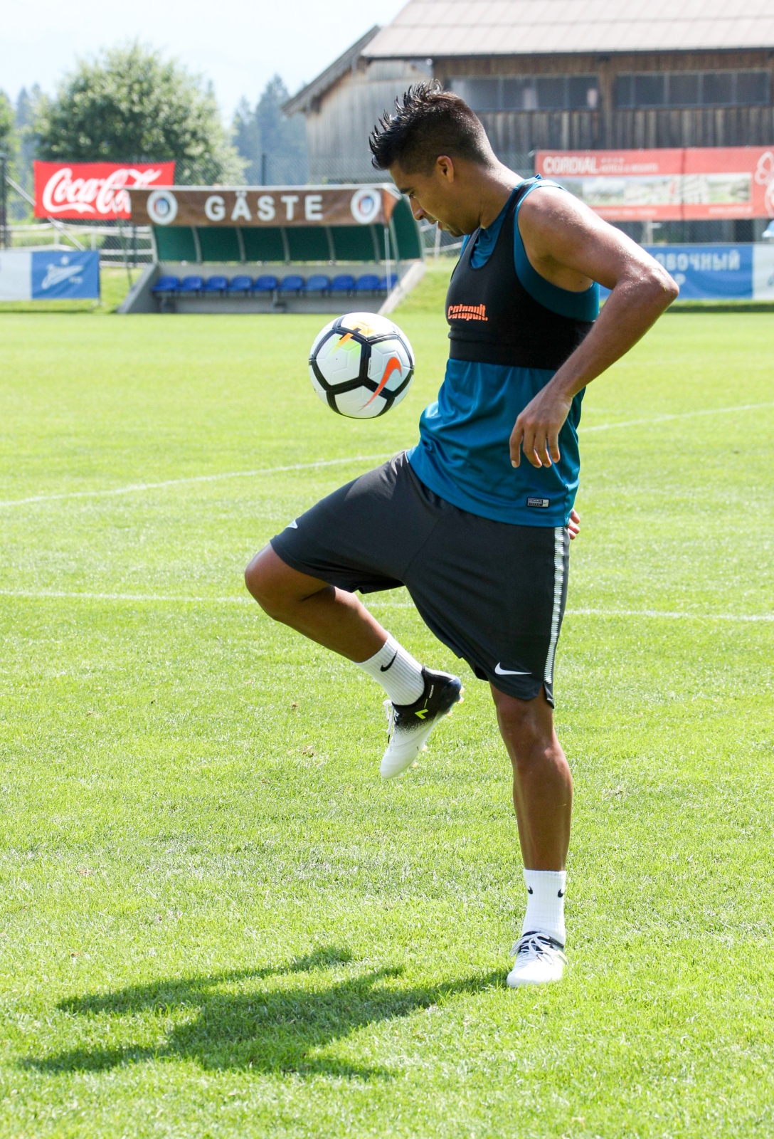 «Газпром»-тренировочные сборы в Австрии: 22 июня, утренняя тренировка