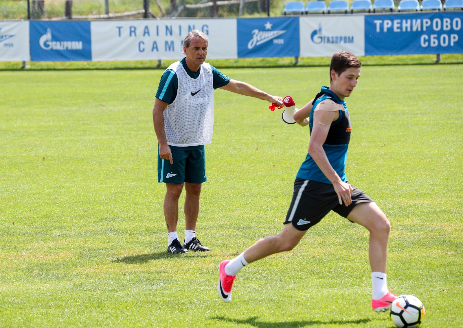 «Газпром»-тренировочные сборы в Австрии: 22 июня, утренняя тренировка