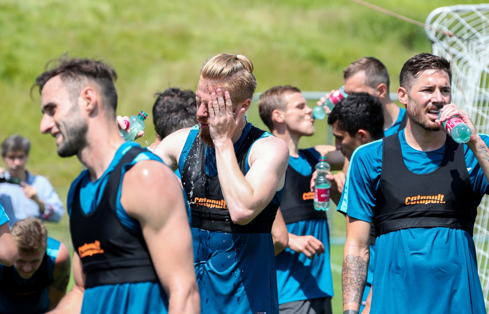 «Газпром»-тренировочные сборы в Австрии: 22 июня, утренняя тренировка