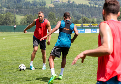 «Газпром»-тренировочные сборы в Австрии: 22 июня, утренняя тренировка