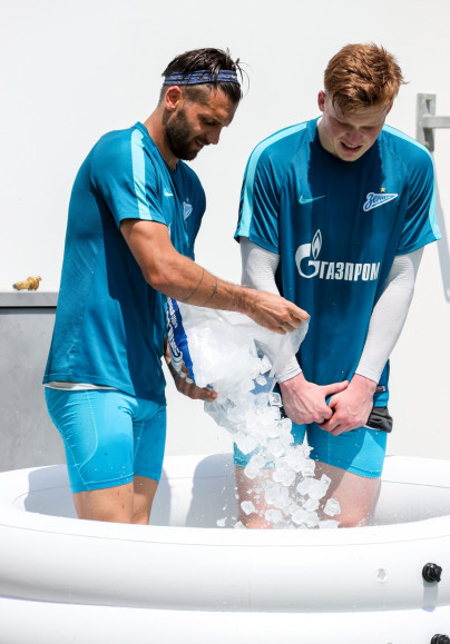 «Газпром»-тренировочные сборы в Австрии: 22 июня, утренняя тренировка