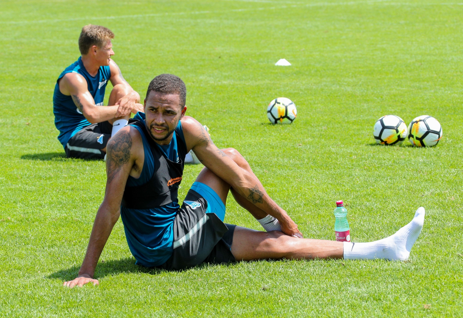 «Газпром»-тренировочные сборы в Австрии: 22 июня, утренняя тренировка